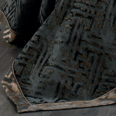 Diamond Couvre-Lit Gris Anthracite - 4 Pièces