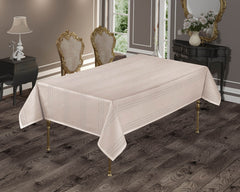 Nappe Rectangulaire COLBER Blanc cassé- 140x180 cm