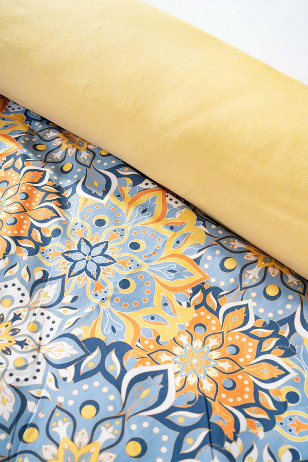 Ensemble de housse de couette double Mandala