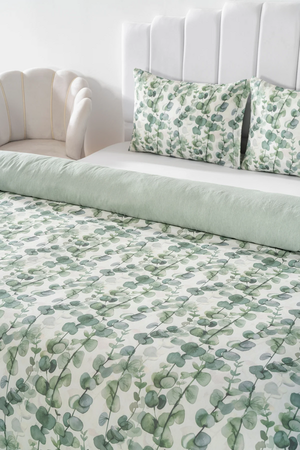 Ensemble de housse de couette double okaliptus