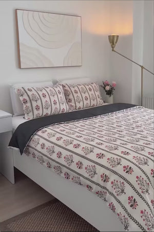 Ensemble De Housse De Couette Double Lora