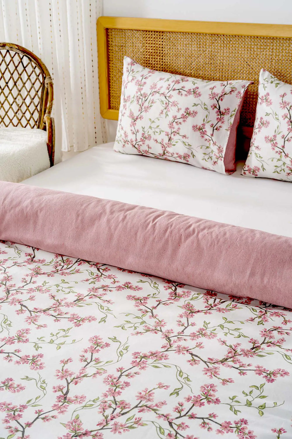 Ensemble De Housse De Couette Double Sakura