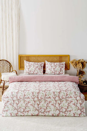 Ensemble De Housse De Couette Double Sakura