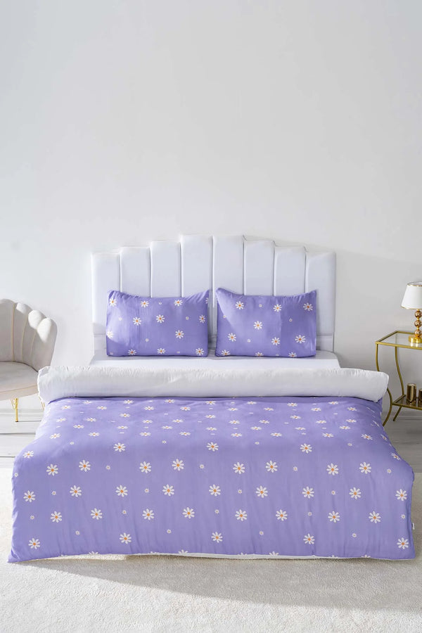 Ensemble De Housse De Couette double place mor papatya