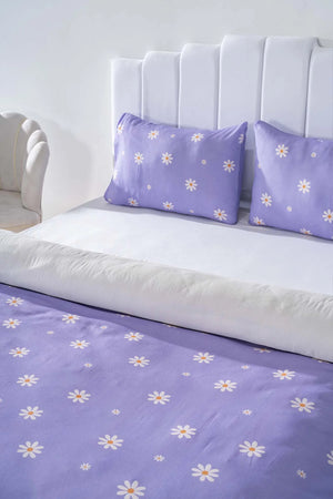 Ensemble De Housse De Couette double place mor papatya