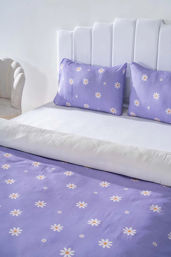 Ensemble De Housse De Couette double place mor papatya