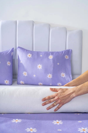 Ensemble De Housse De Couette double place mor papatya