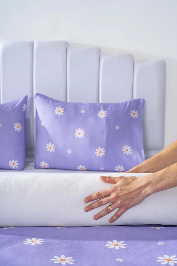 Ensemble De Housse De Couette double place mor papatya