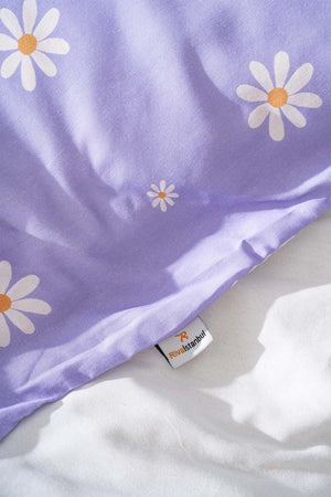 Ensemble De Housse De Couette double place mor papatya